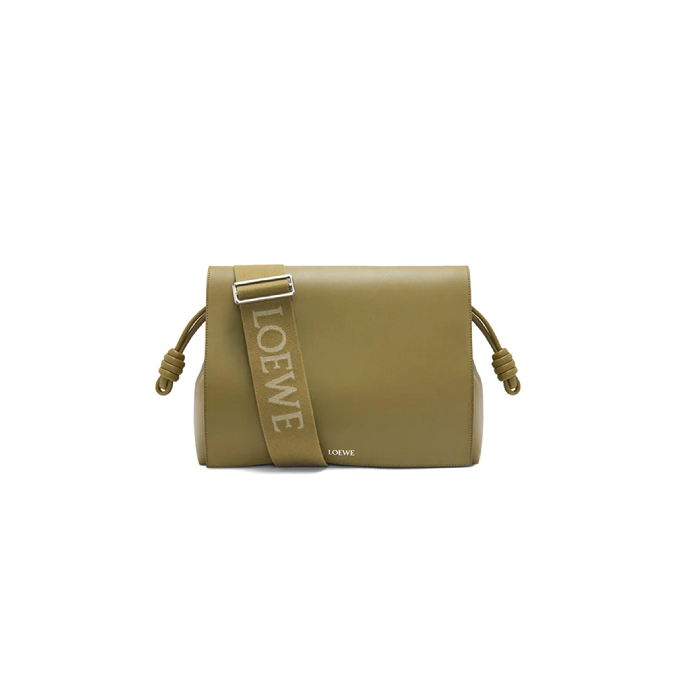 l0ew* flamenco satchel in shiny S*pple calfskin b411fsax04 (34*24*12cm)